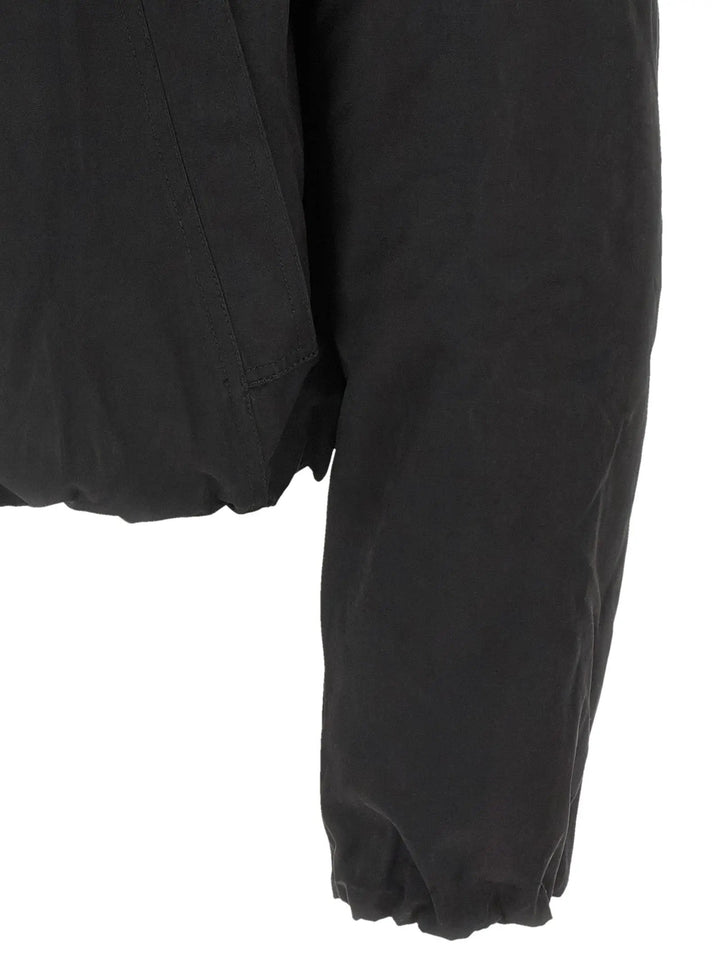 Thom Krom Black Polyester Shell Jacket