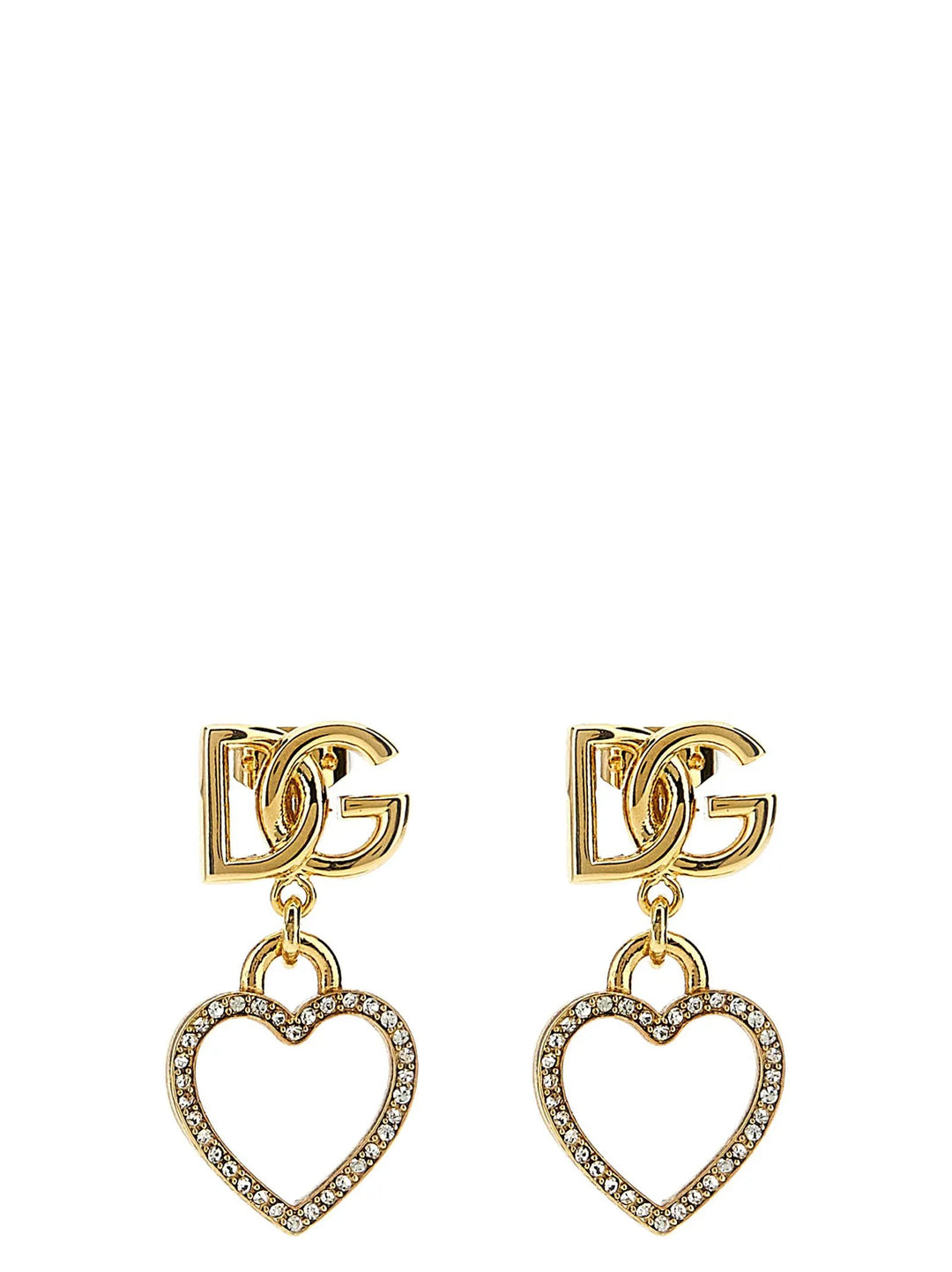 Dolce &amp; Gabbana Gold Brass Earrings