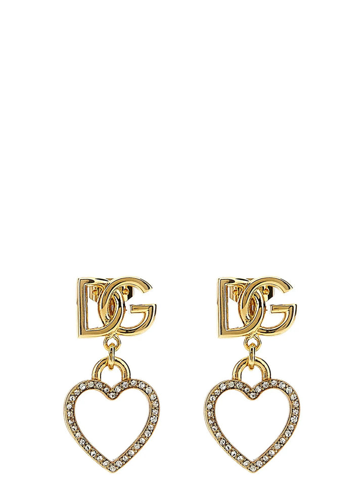 Dolce &amp; Gabbana Gold Brass Earrings