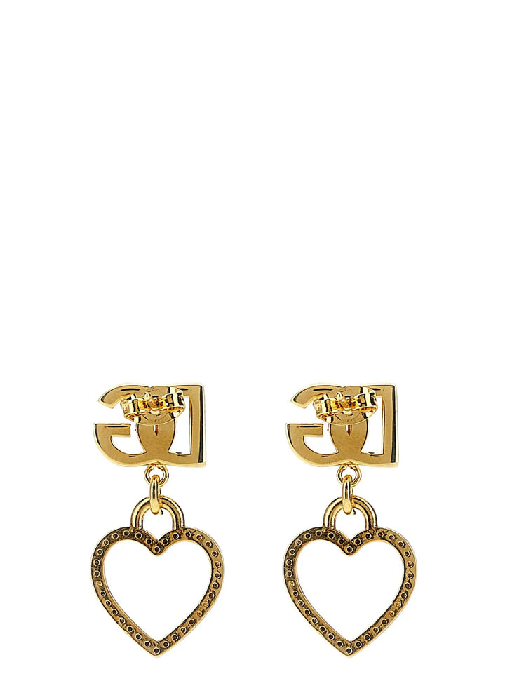 Dolce &amp; Gabbana Gold Brass Earrings