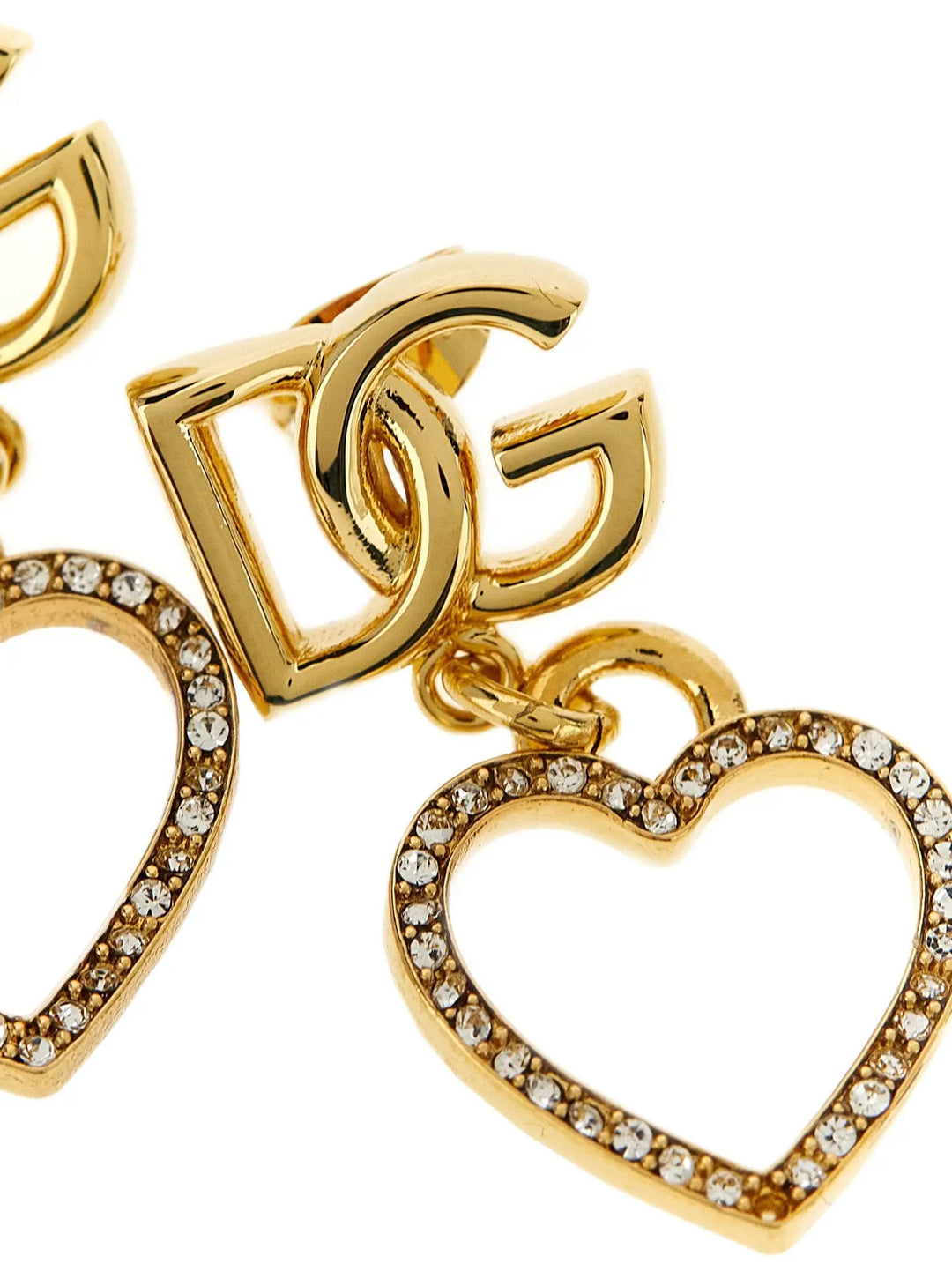 Dolce &amp; Gabbana Gold Brass Earrings