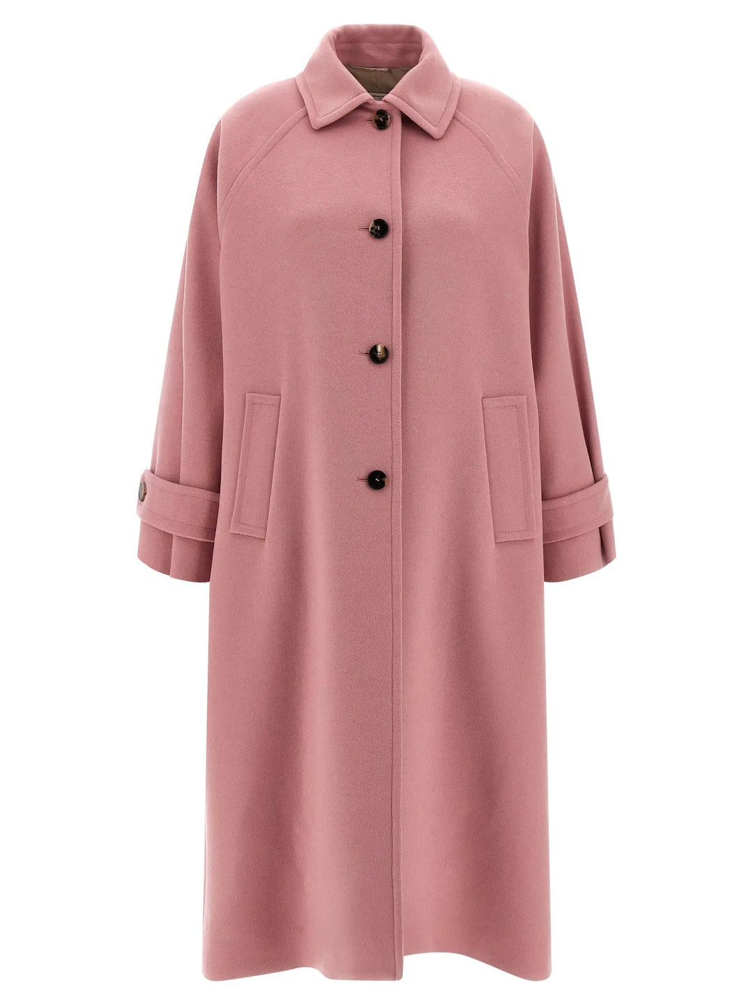 Alberto Biani Multicolor Virgin Wool Coat