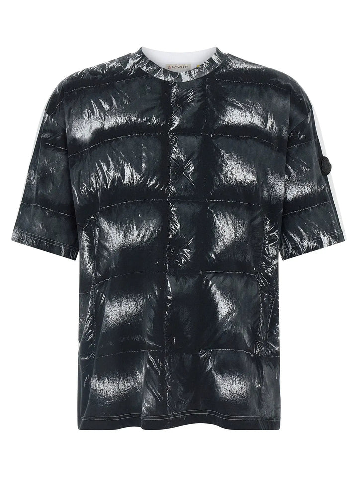 MONCLER GENIUS Black Cotton T-Shirt