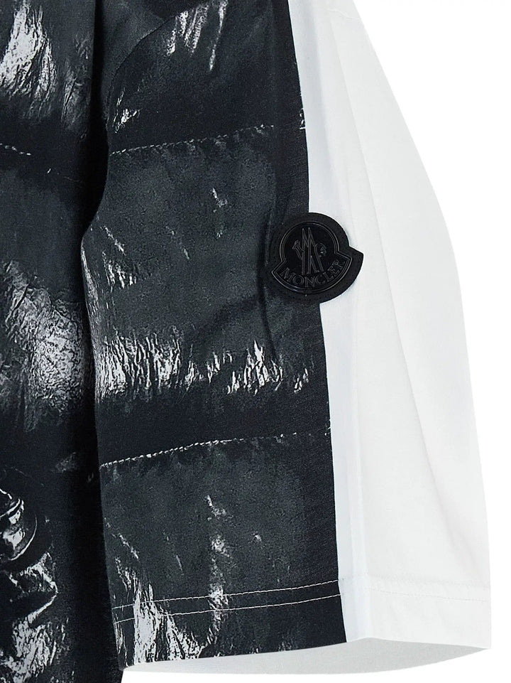 MONCLER GENIUS Black Cotton T-Shirt