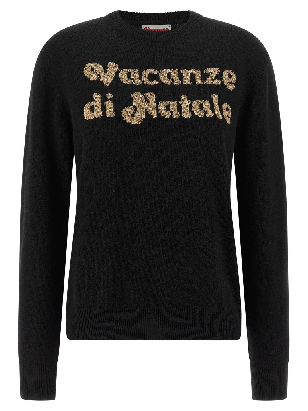 MC2 Saint Barth Black Wool Cardigan