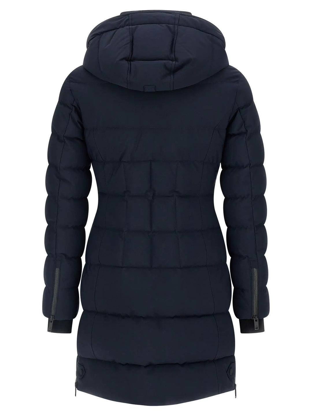 Moose Knuckles Blue Nylon Parka