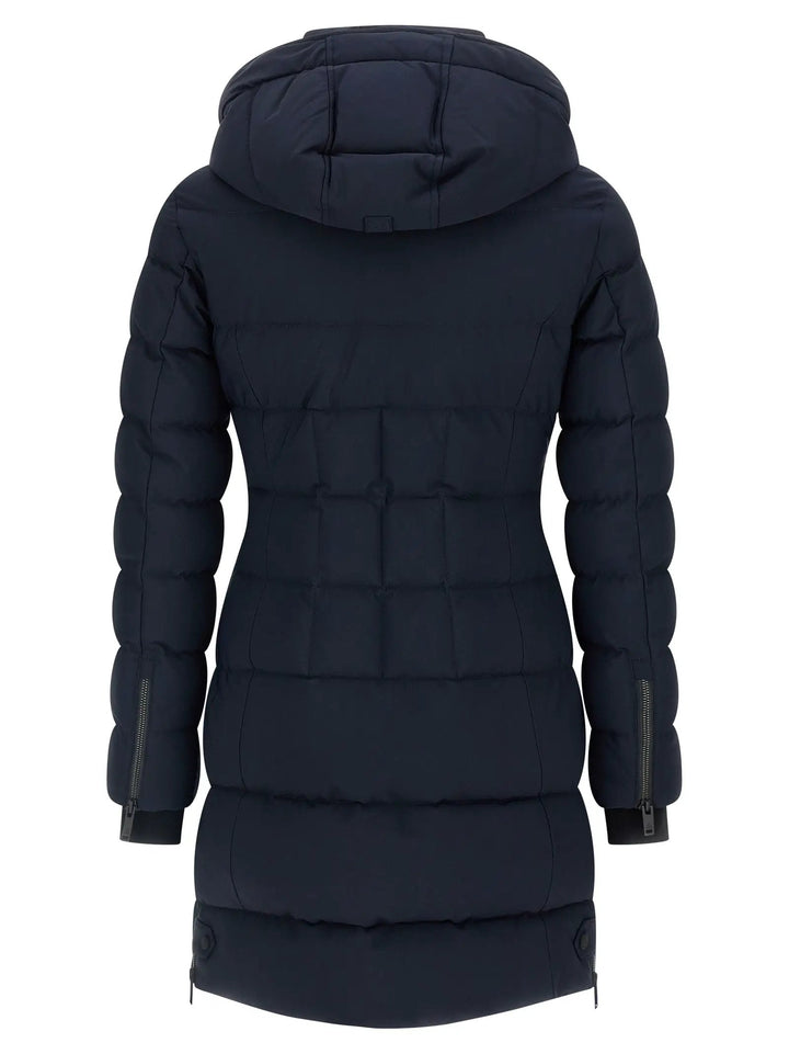 Moose Knuckles Blue Nylon Parka