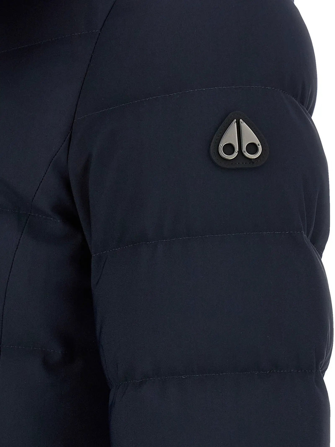 Moose Knuckles Blue Nylon Parka