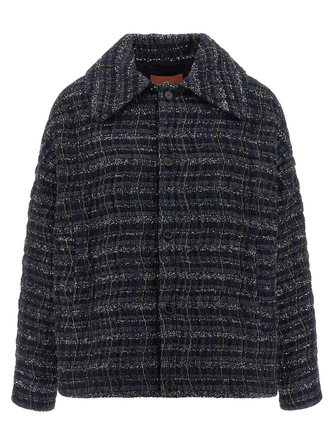 Missoni Blue Viscose Coat