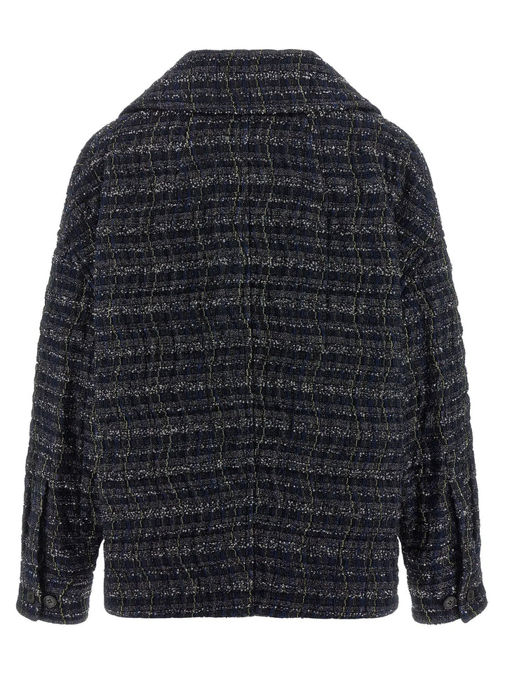 Missoni Blue Viscose Coat