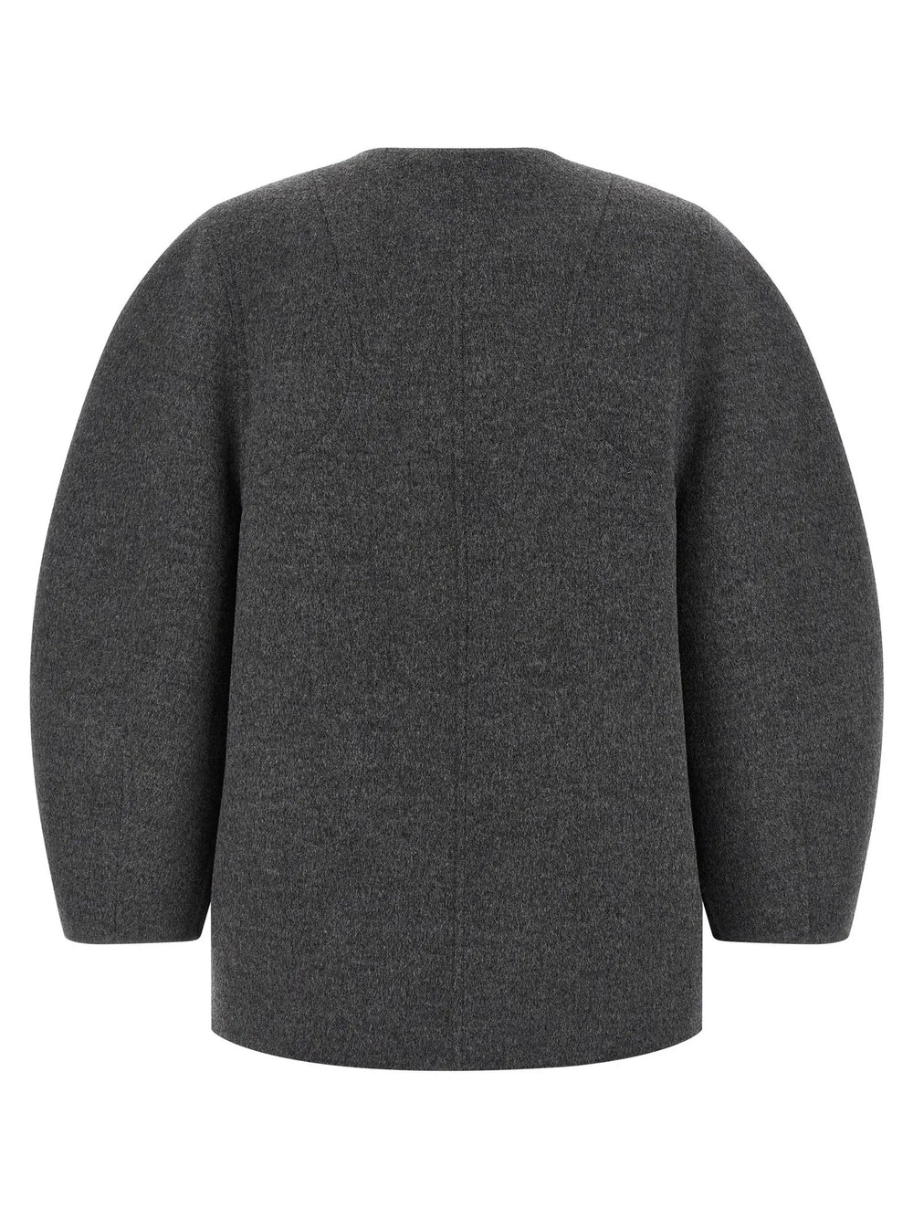 Fendi Sample Sale | Fendi Gray Virgin Wool Coat - | Designer outlet