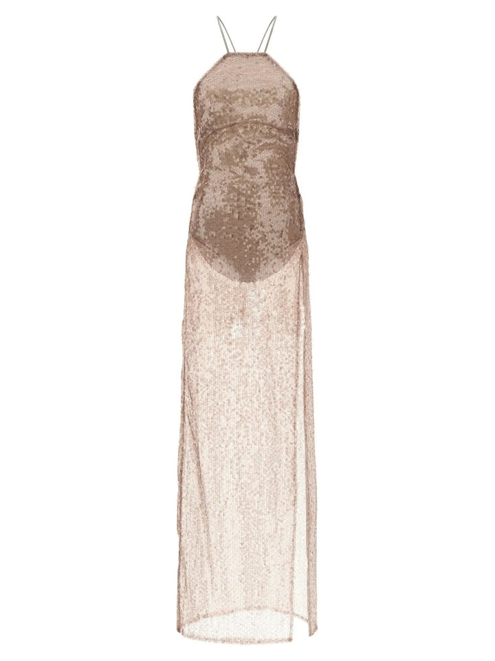 The Andamane Sample Sale | The Andamane Multicolor Polyester Long Dress - | Designer outlet