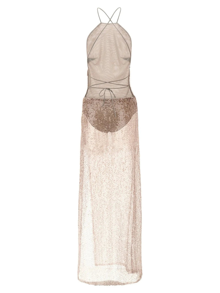 The Andamane Sample Sale | The Andamane Multicolor Polyester Long Dress - | Designer outlet