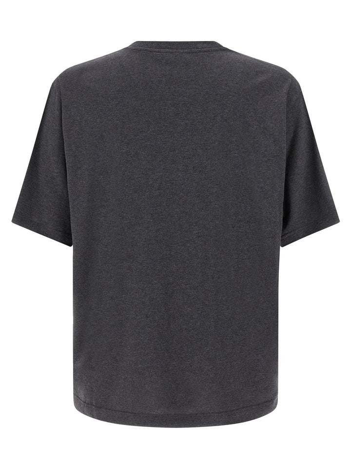Dolce &amp; Gabbana Gray Cotton T-Shirt