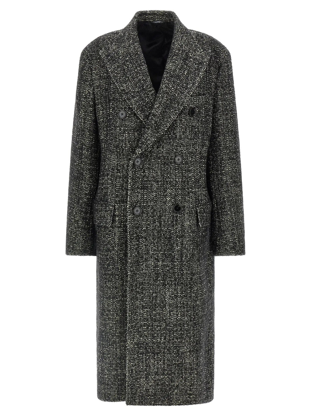 Dolce &amp; Gabbana Bicolor Polyamide Coat