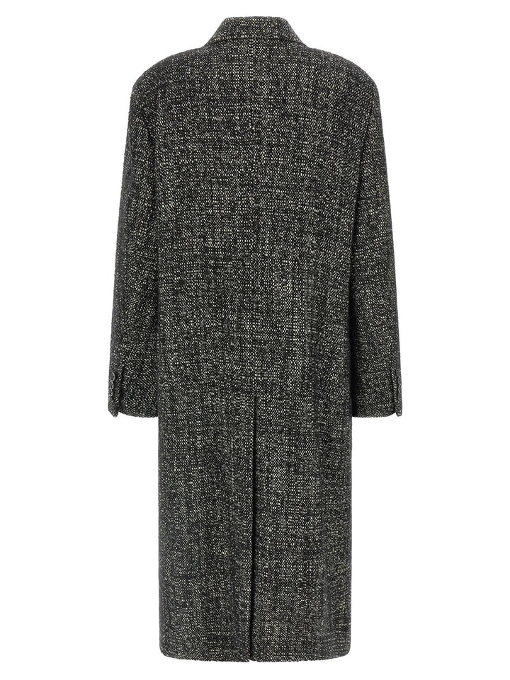 Dolce &amp; Gabbana Bicolor Polyamide Coat