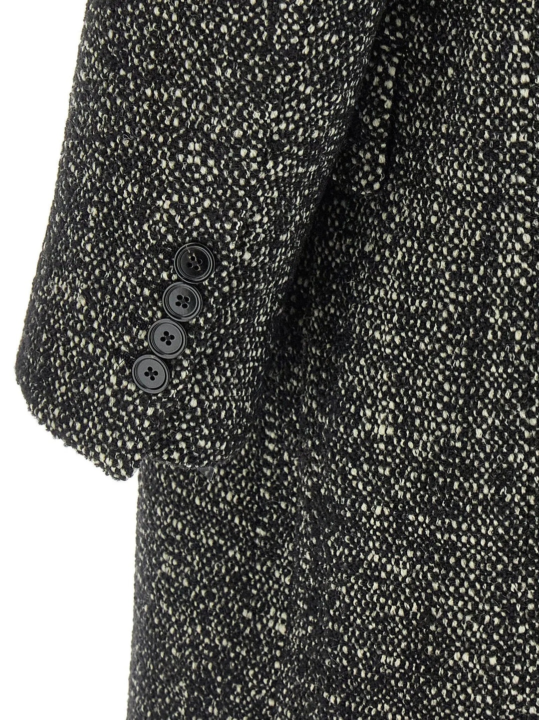 Dolce &amp; Gabbana Bicolor Polyamide Coat