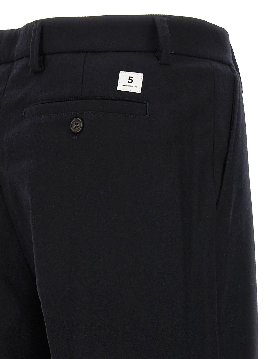 Department 5 Blue Wool Casual Pants