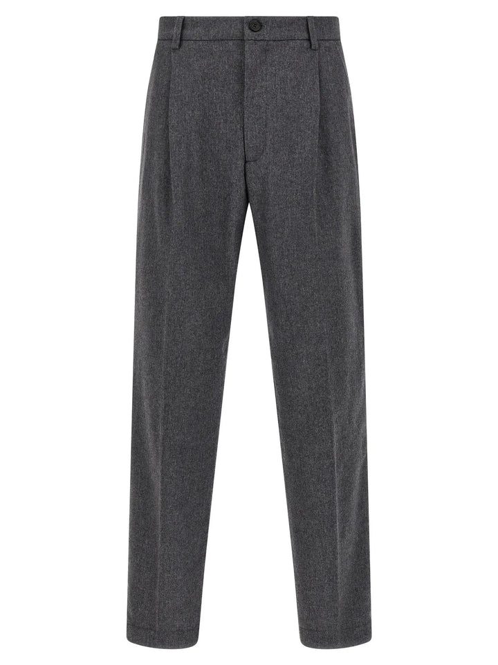 Department 5 Gray Wool Casual Pants