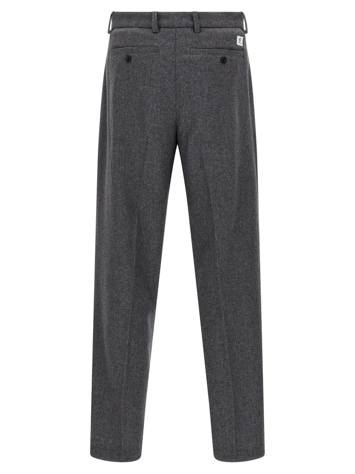 Department 5 Gray Wool Casual Pants