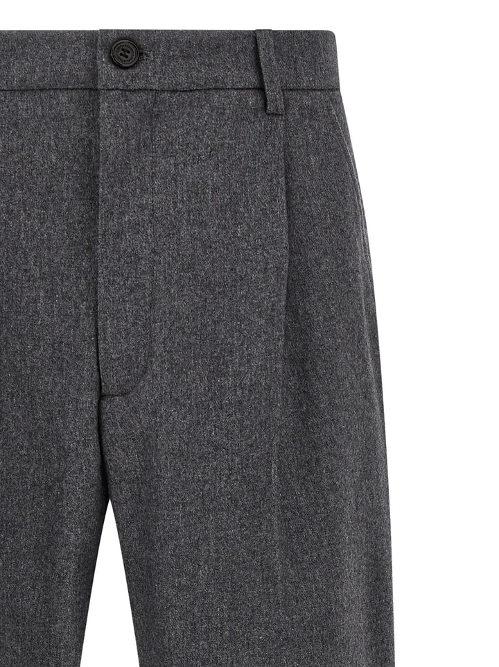 Department 5 Gray Wool Casual Pants