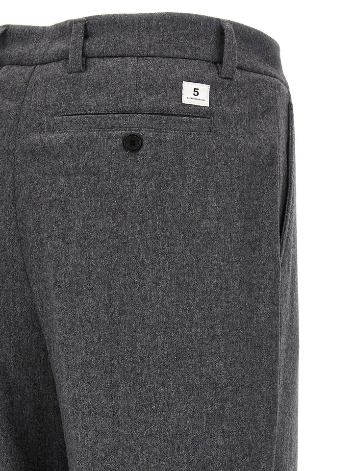 Department 5 Gray Wool Casual Pants