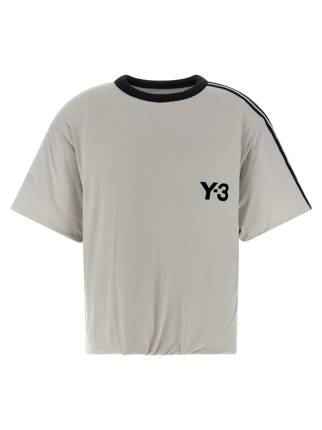 Y-3 Gray Lyocell T-Shirt