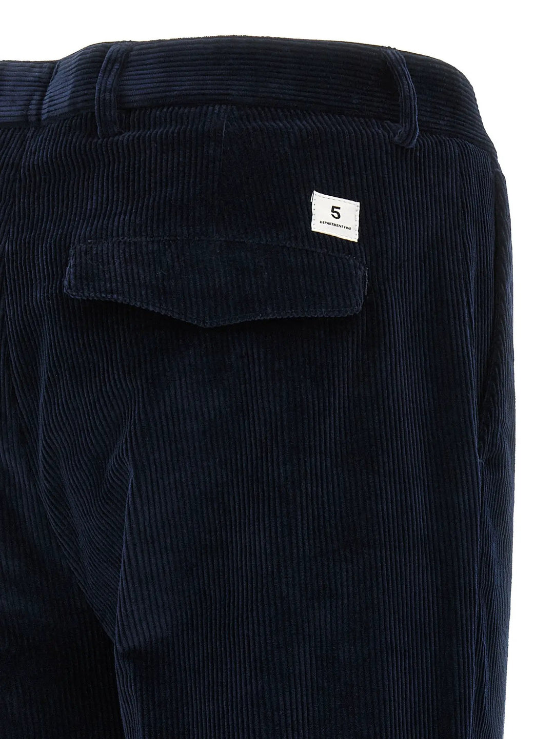 Department 5 Blue Cotton Casual Pants