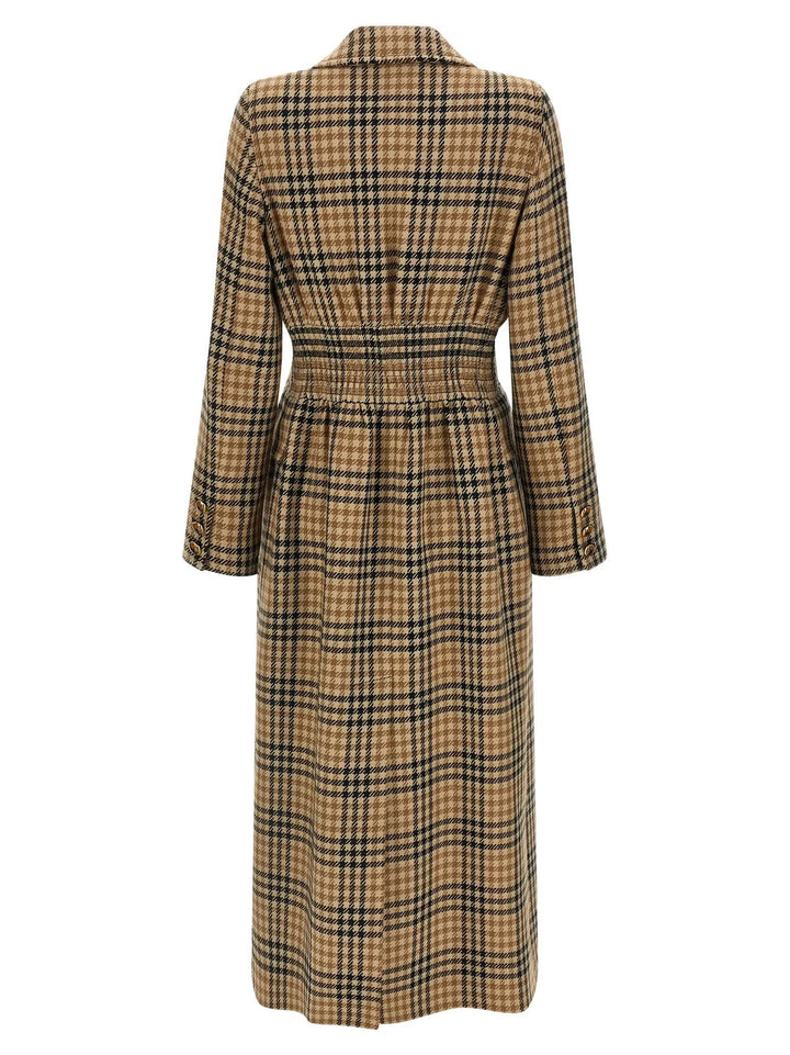 Valentino Garavani Brown Virgin Wool Coat