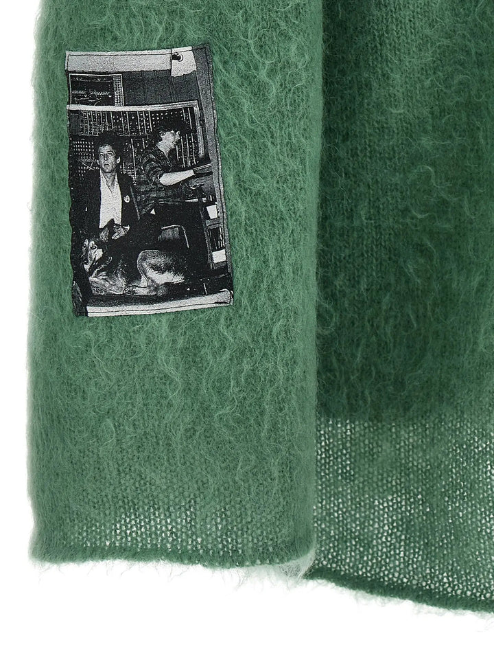 Undercover Bicolor Wool Cardigan