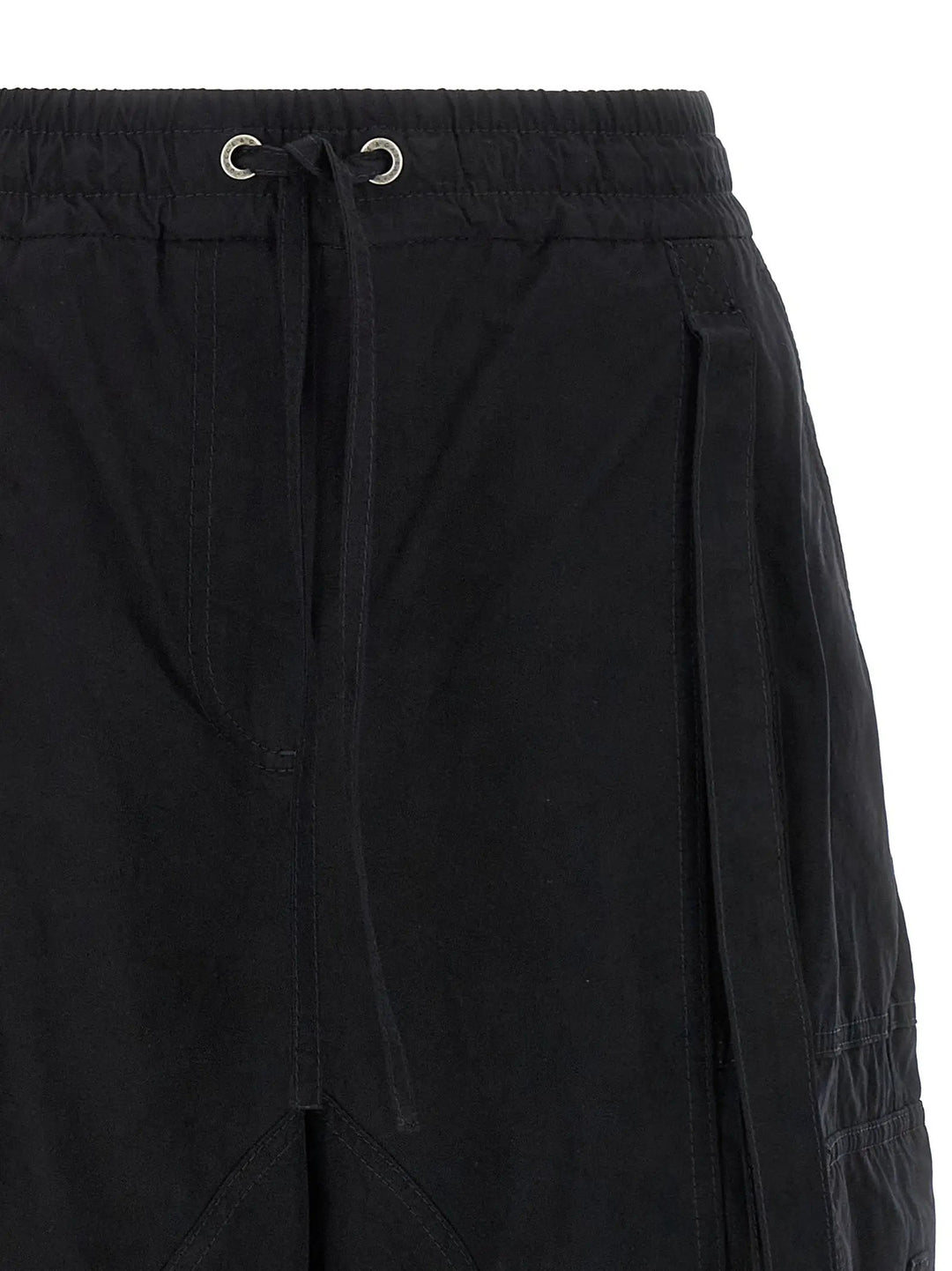 Dolce &amp; Gabbana Black Cotton Cargo Pants