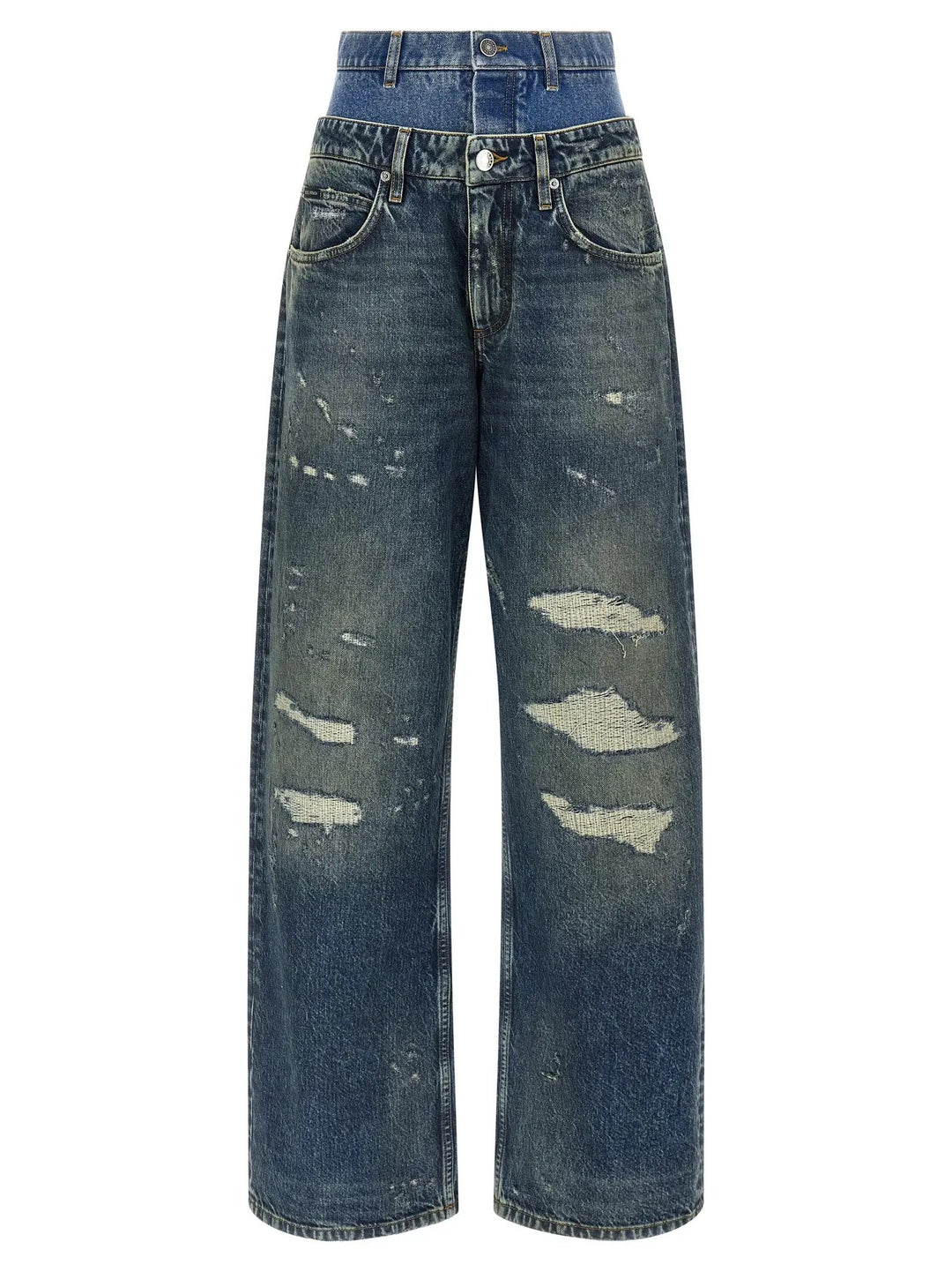 Dolce &amp; Gabbana Blue Cotton Jeans Denim