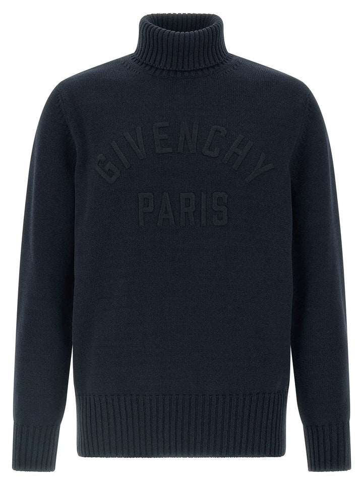 Givenchy Blue Cotton Cardigan