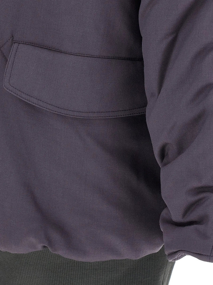 Magliano Purple Virgin Wool Parka