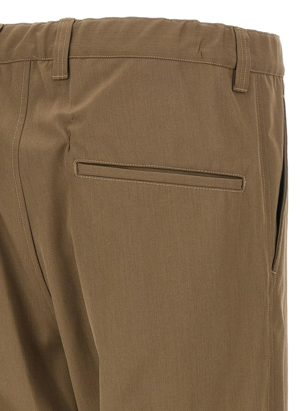 Maison Mihara Yasuhiro Bicolor Polyester Casual Pants