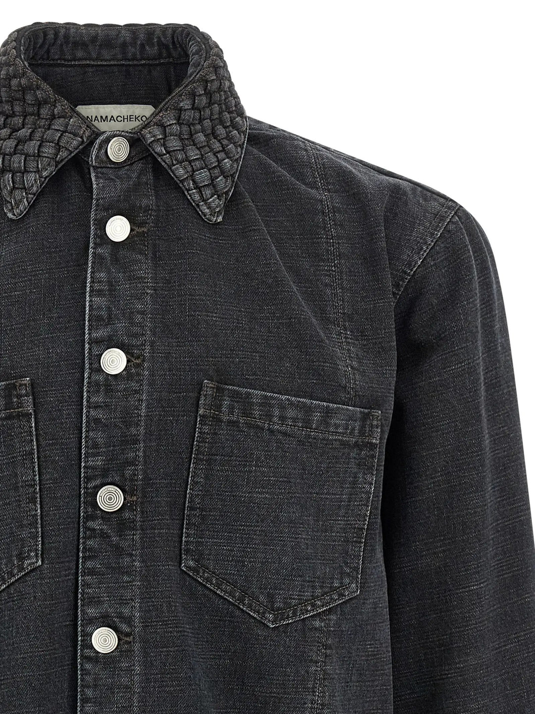 Namacheko Black Cotton Blouse