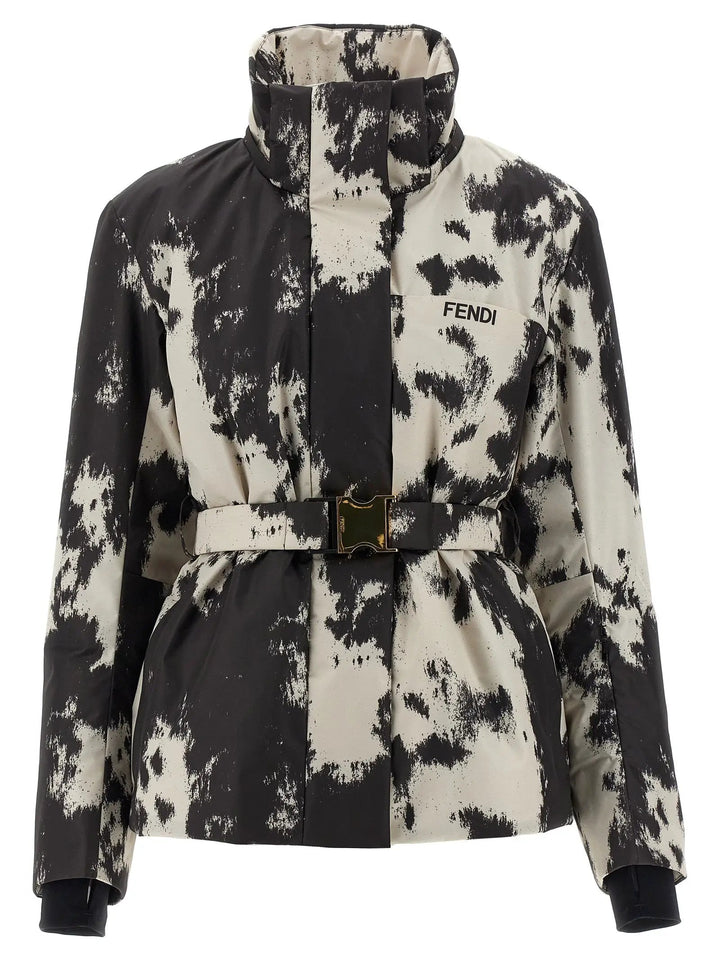 Fendi Multicolor Polyester Shell Jacket