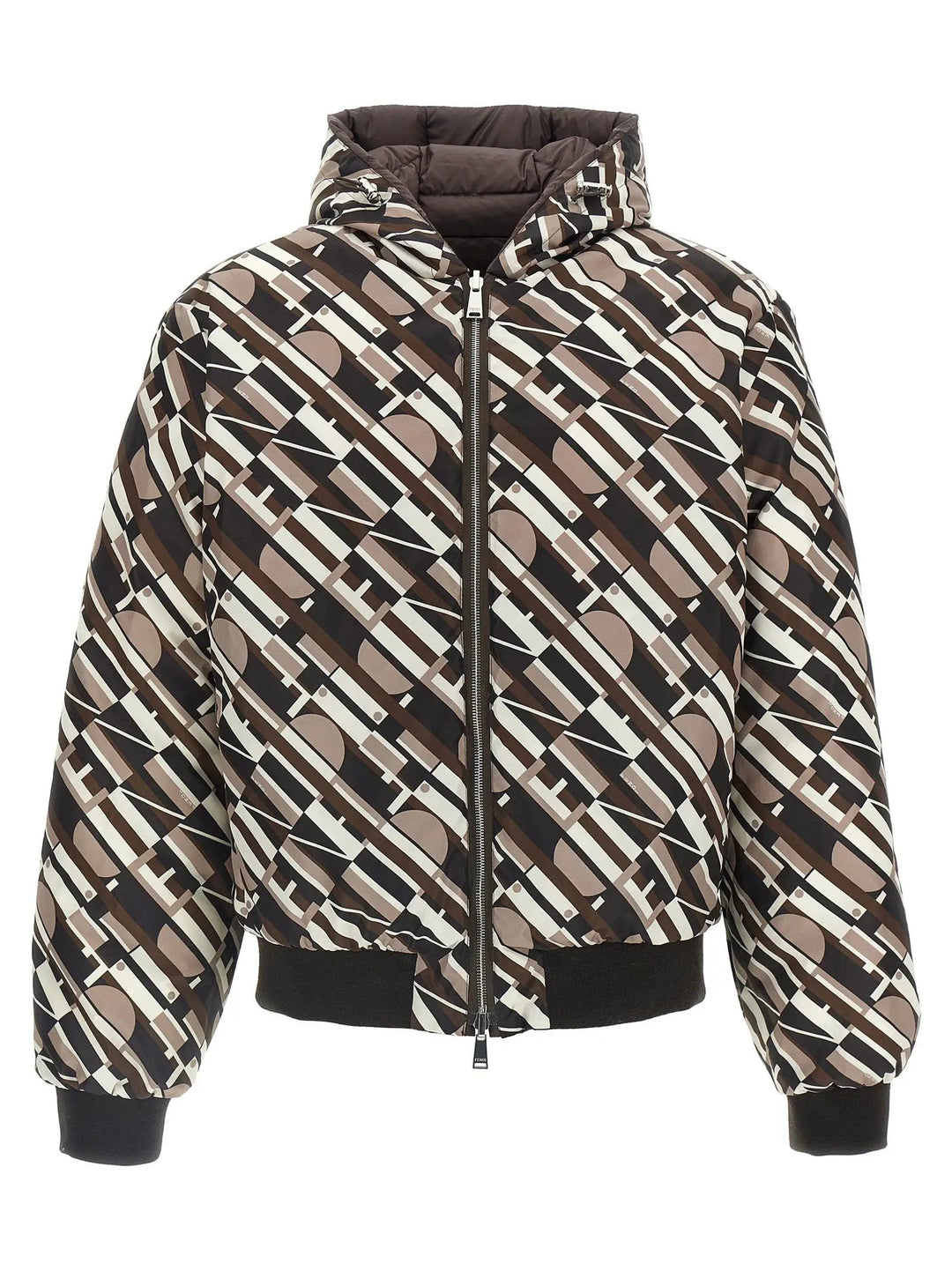 Fendi Multicolor Polyester Shell Jacket