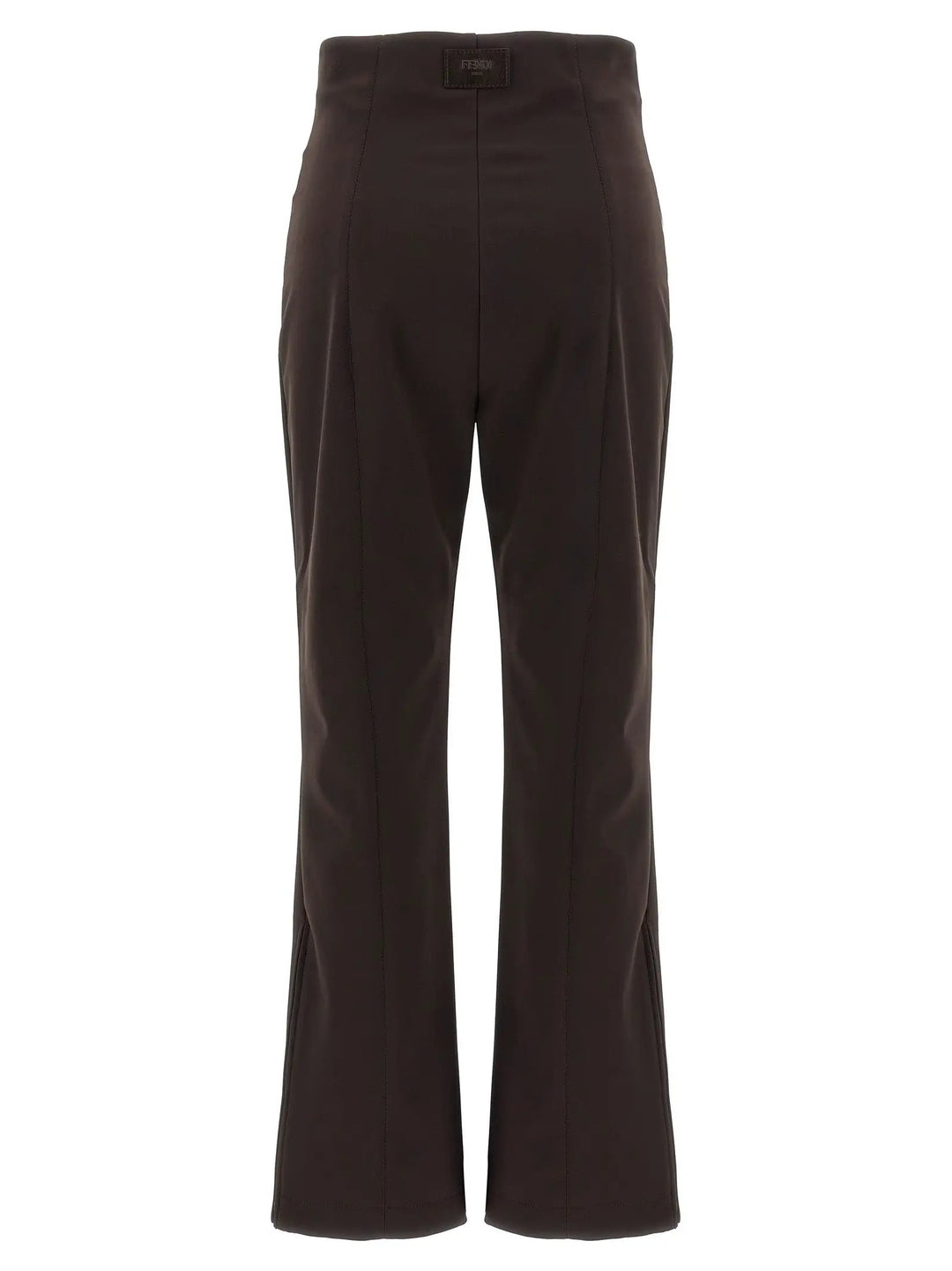 Fendi Brown Polyamide Athletic Pants