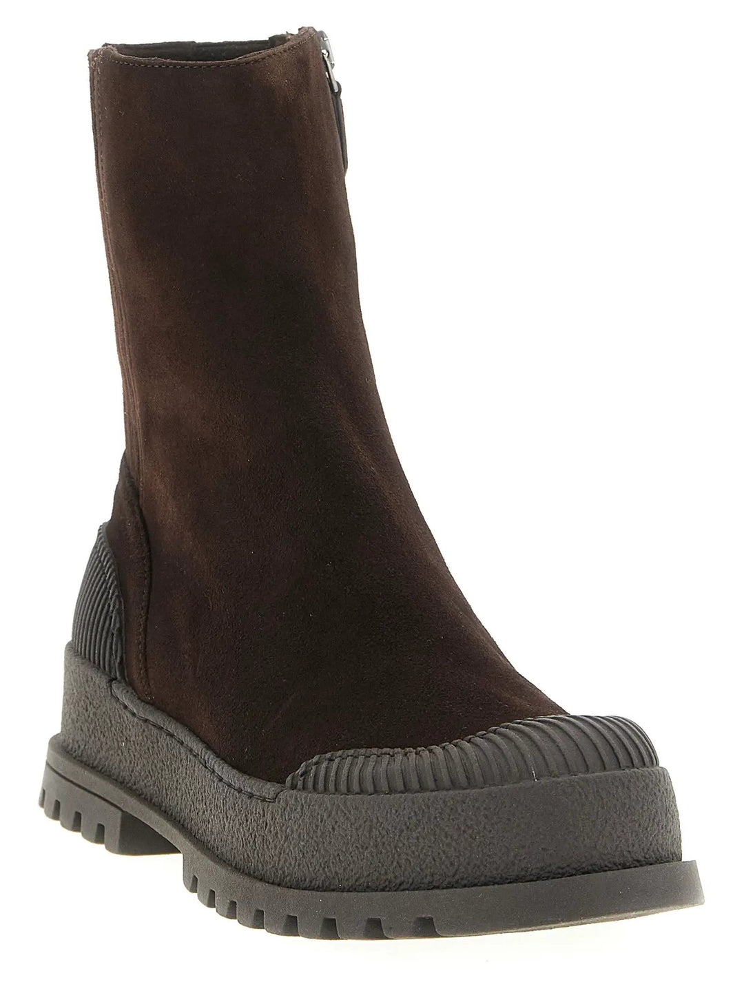 Aquazzura Brown Goatskin Ankle Boots