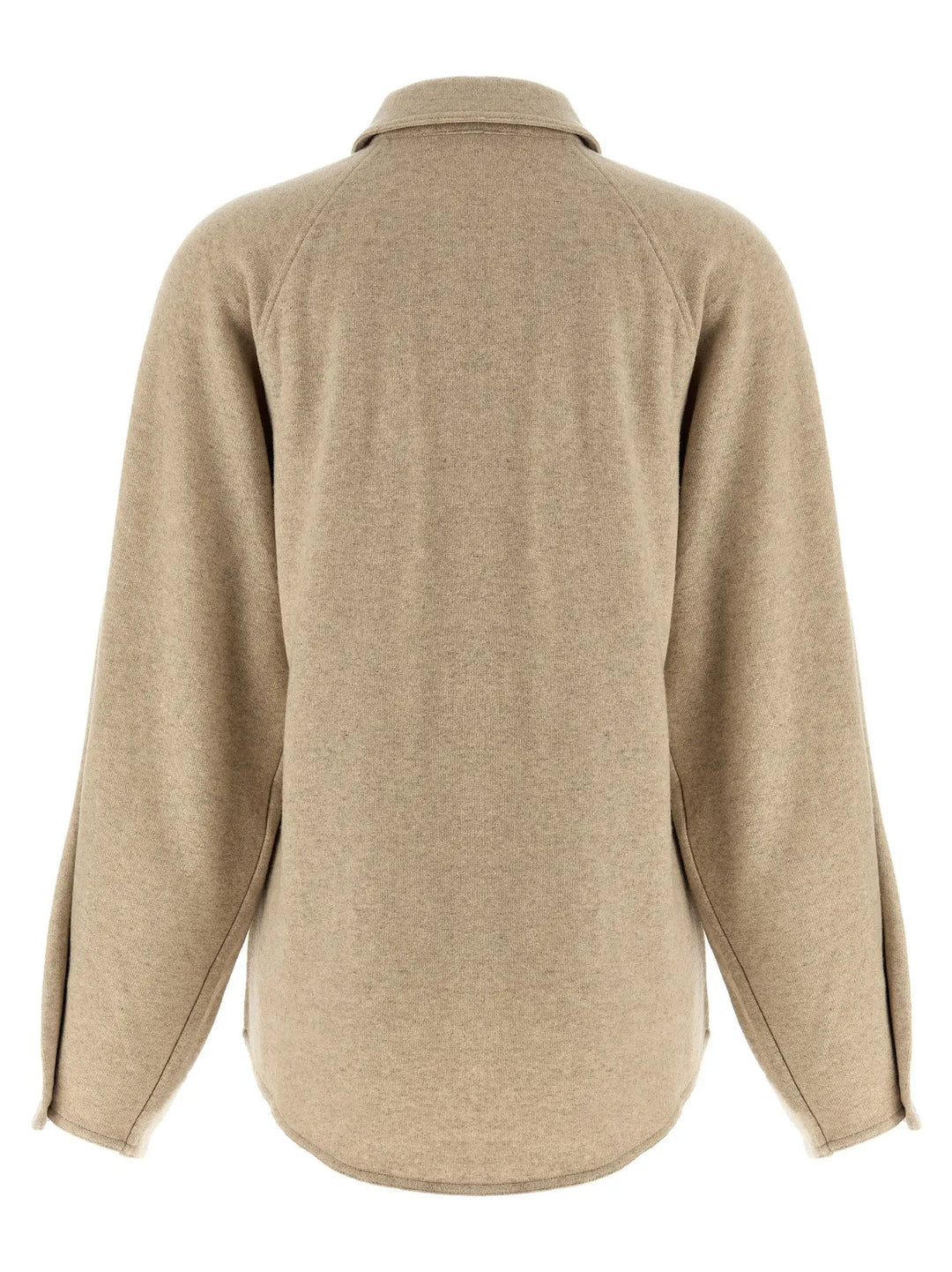 Max Mara Beige Cashmere Blouse