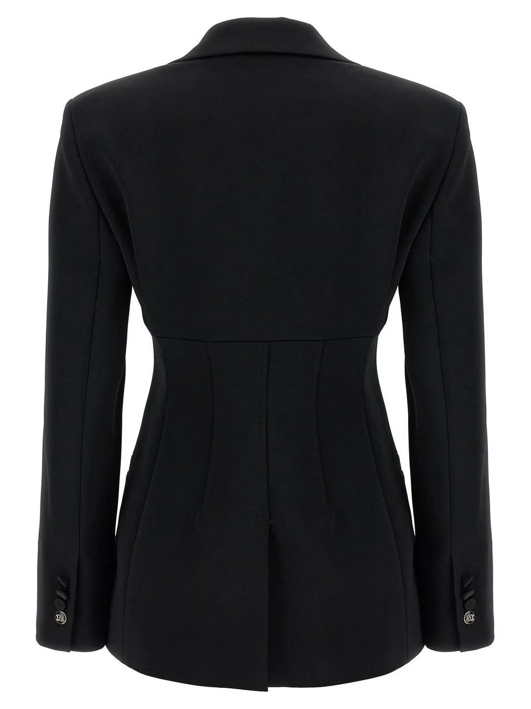 Max Mara Black Viscose Blazer