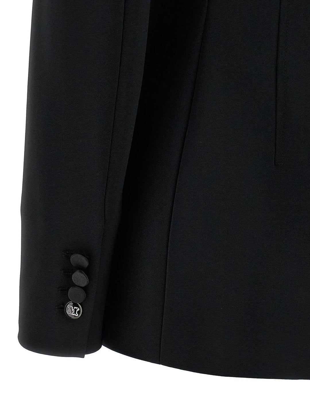 Max Mara Black Viscose Blazer