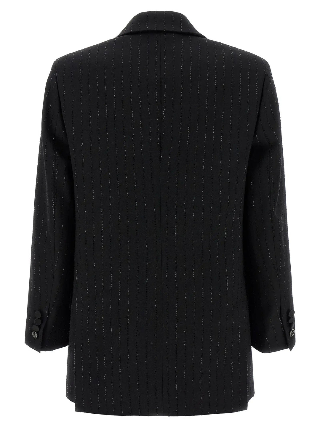 Max Mara Black Virgin Wool Blazer