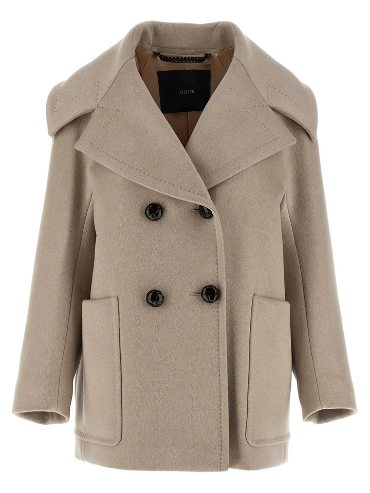 Max Mara Beige Cashmere Coat