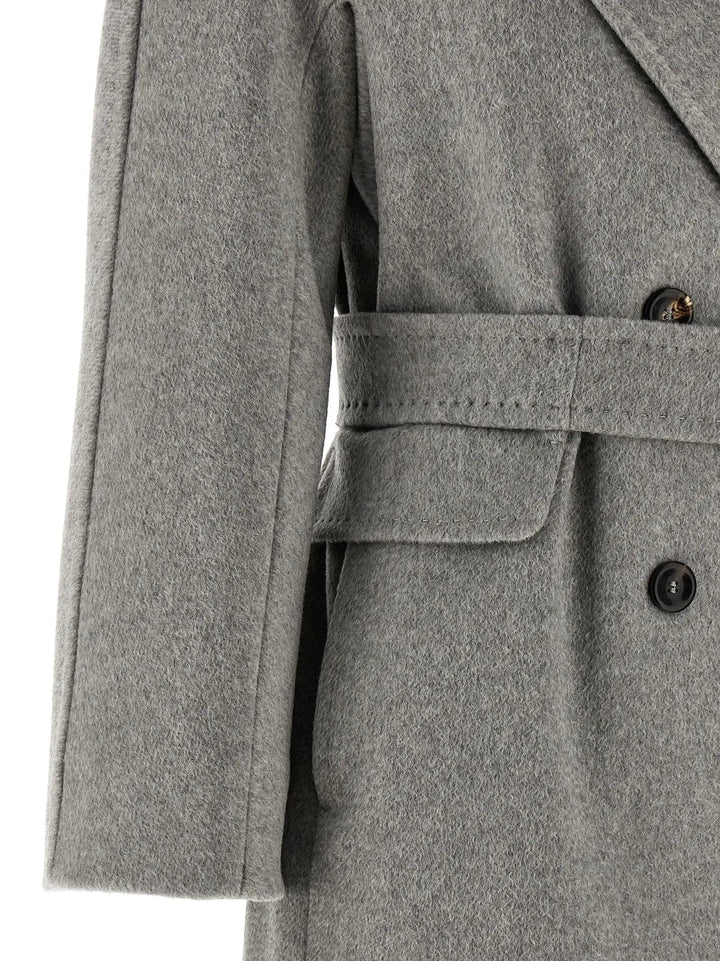 Max Mara Gray Cashmere Coat
