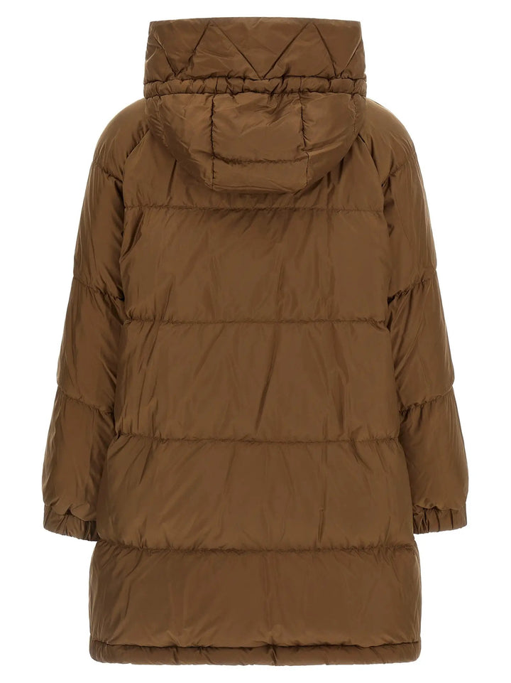 Max Mara Brown Polyester Parka