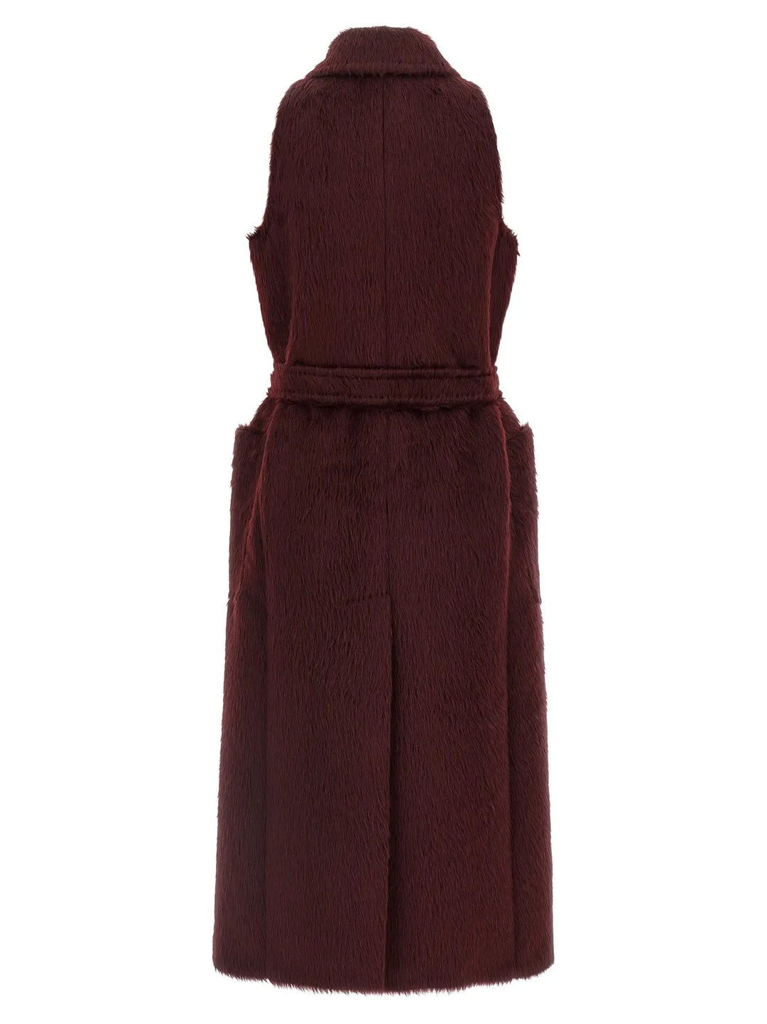 Max Mara Bordeaux Wool Coat