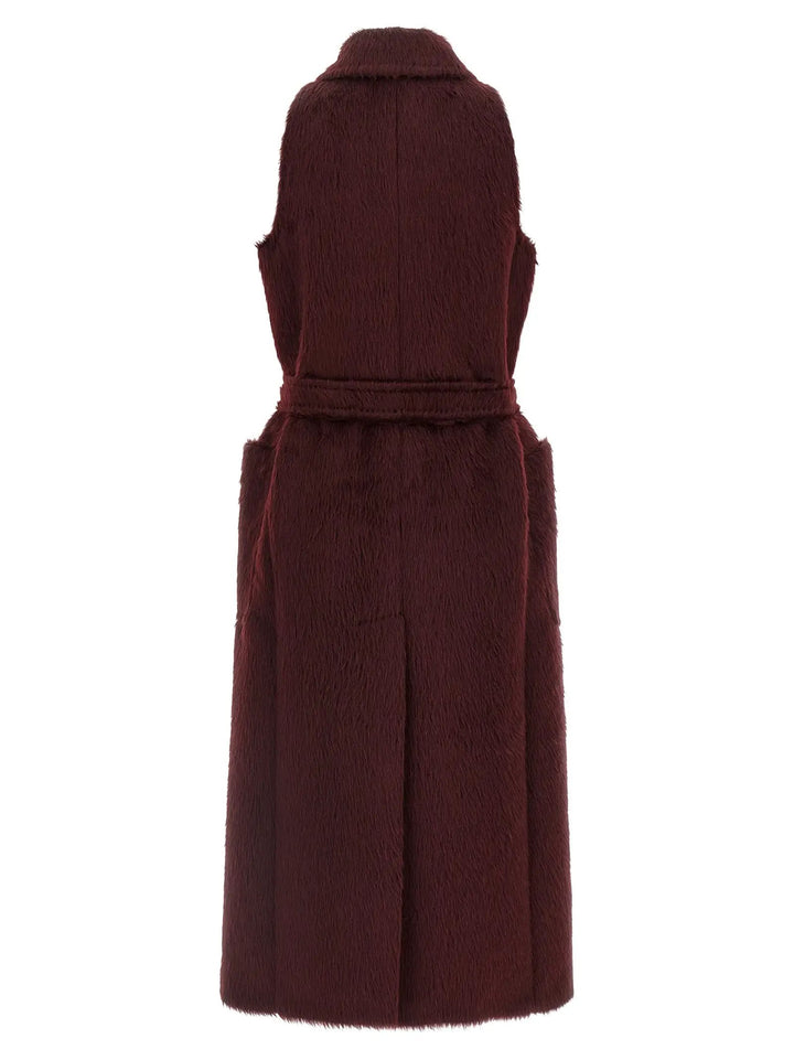 Max Mara Bordeaux Wool Coat