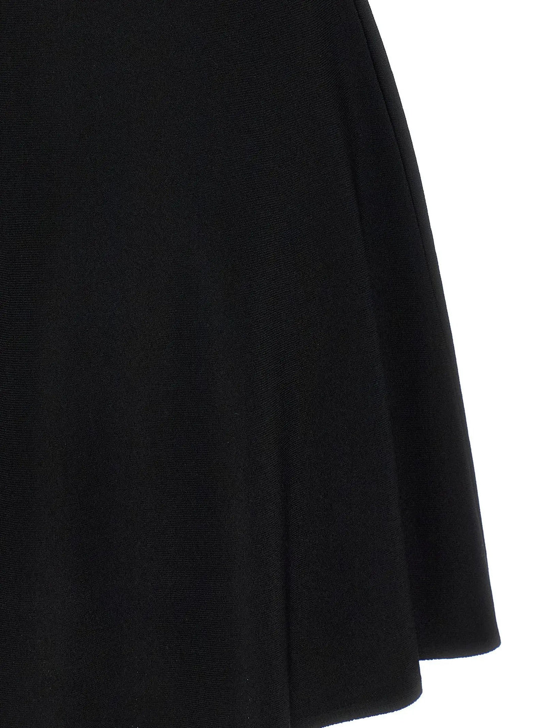 Valentino Garavani Black Viscose Short Dress